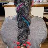 Going natural naturally by adding hair that matches and braid