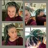 Having fun with dreadlock colour extensions Maroochydore  visits